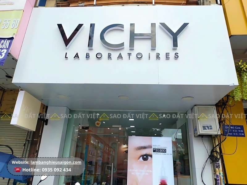 Bảng hiệu cửa hàng mỹ phẩm