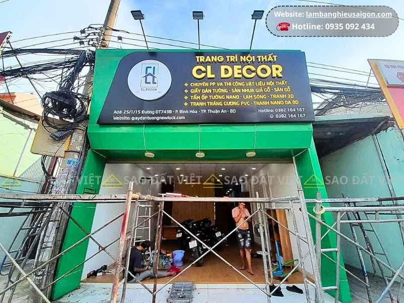 Làm bảng hiệu quảng cáo