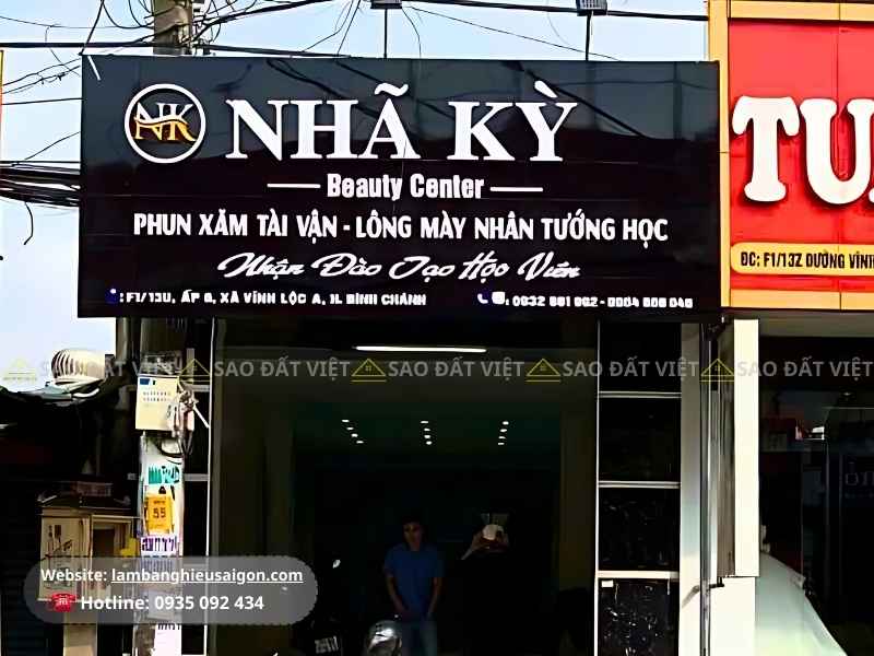 Bảng hiệu spa làm đẹp