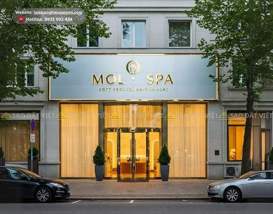 Làm Biển Quảng Cáo Chữ Nổi Spa Đẹp - Thu Hút - Ấn Tượng