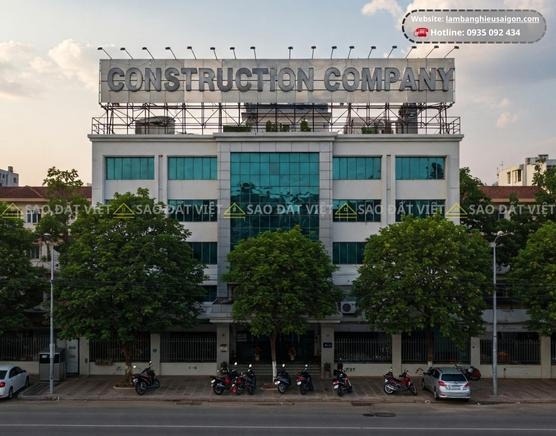 Tổng Hợp 50+ Mẫu Biển Quảng Cáo Công Ty Xây Dựng Đẹp Xuất Sắc