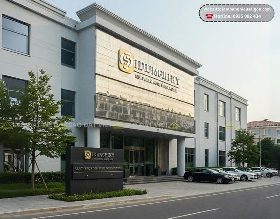 Làm Biển Quảng Cáo Chữ Nổi Công Ty Mẫu Mới Nhất - Giá Cạnh Tranh