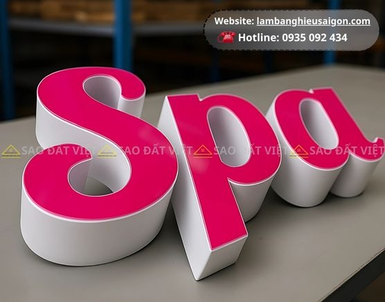 Chữ Mica Chân Foam/Fomex