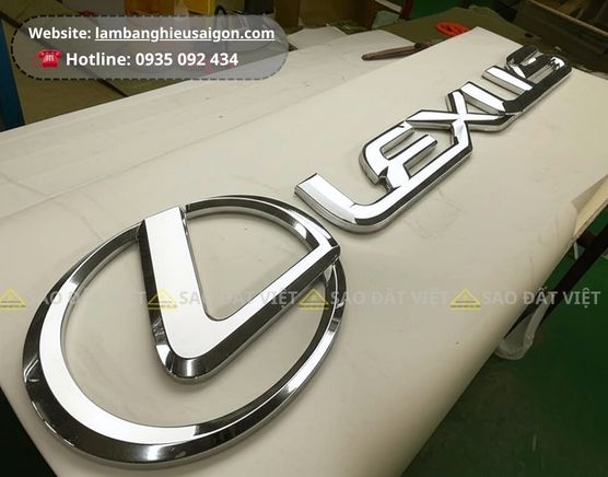 Chữ Nổi Inox Mạ Crom