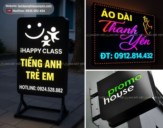 Hộp Đèn Alu Âm Bản
