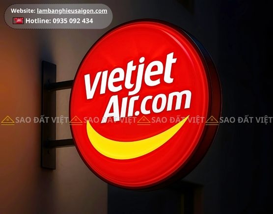 Hộp Đèn Hút Nổi Tròn