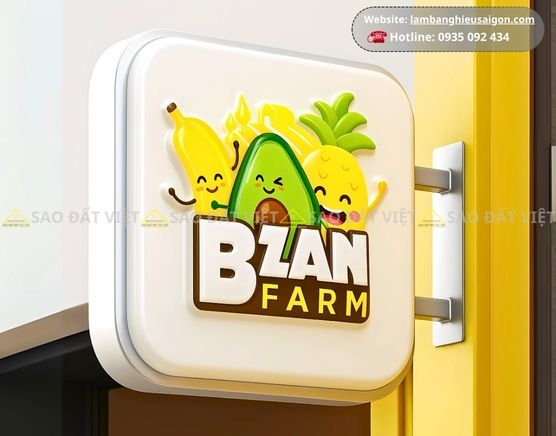 Hộp Đèn Hút Nổi Vuông